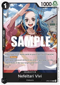 Nefeltari Vivi - Awakening of the New Era (OP05) #OP05-086 - Rare One Piece Trading Card
