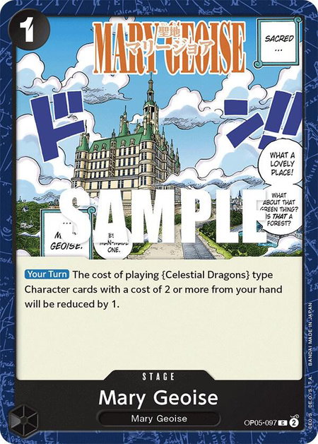Mary Geoise - Awakening of the New Era One Piece trading card