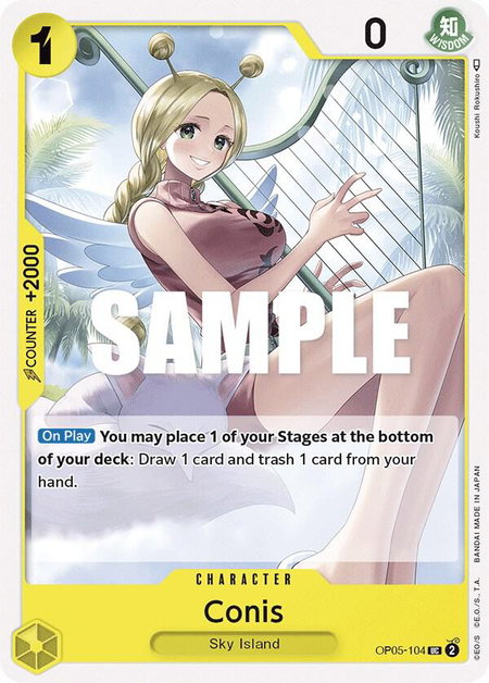 Conis - Awakening of the New Era One Piece trading card