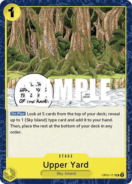 Upper Yard - Awakening of the New Era One Piece trading card