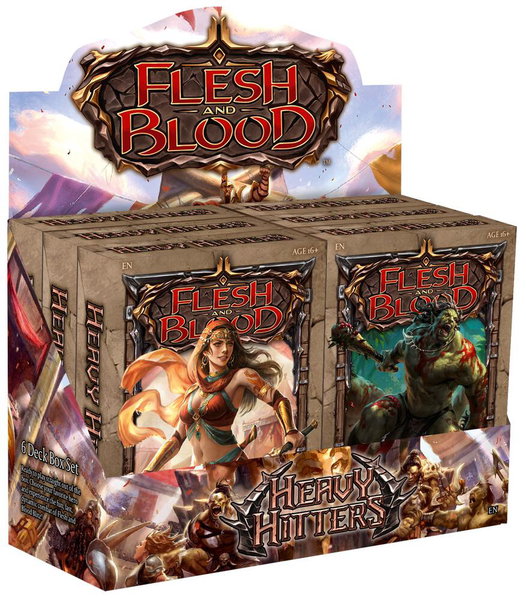 Heavy Hitters Blitz Deck Display trading card from Heavy Hitters Heavy Hitters Blitz Deck Display - Heavy Hitters Flesh and Blood trading card