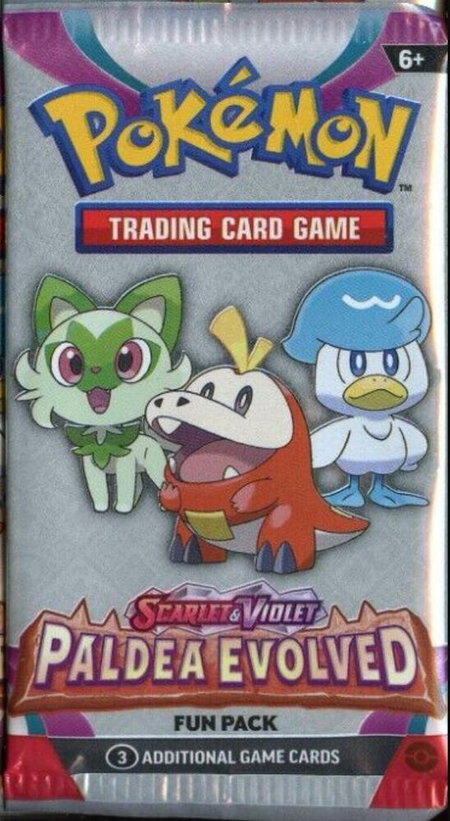 Paldea Evolved Fun Pack - SV02: Paldea Evolved Pokémon trading card
