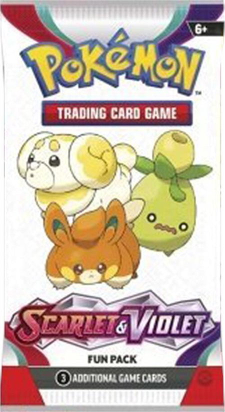 Scarlet & Violet Fun Pack trading card from SV01: Scarlet & Violet Base Set Scarlet & Violet Fun Pack - SV01: Scarlet & Violet Base Set Pokémon trading card