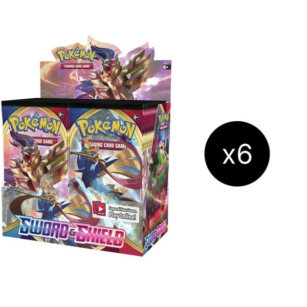 Sword & Shield Booster Box Case - SWSH01: Sword & Shield Base Set Pokémon trading card