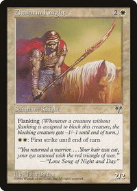 Zhalfirin Knight - Mirage (MIR) #50 - Common Magic: The Gathering Trading Card