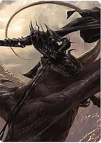 Witch-king, Sky Scourge Art Card - Art Series: Universes Beyond: The Lord of the Rings: Tales of Middle-earth (ASLTR) #21 - Special Magic: The Gathering Trading Card