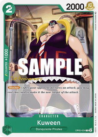 Kuween - Awakening of the New Era: 1st Anniversary Tournament Cards (OP05 ANN) #OP05-024 - Common One Piece Trading Card