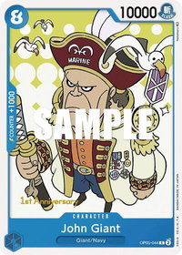 John Giant - Awakening of the New Era: 1st Anniversary Tournament Cards (OP05 ANN) #OP05-044 - Common One Piece Trading Card