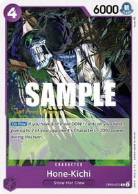 Hone-Kichi - Awakening of the New Era: 1st Anniversary Tournament Cards (OP05 ANN) #OP05-072 - Common One Piece Trading Card