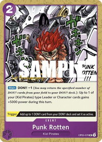 Punk Rotten - Awakening of the New Era: 1st Anniversary Tournament Cards (OP05 ANN) #OP05-078 - Uncommon One Piece Trading Card