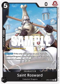 Saint Rosward - Awakening of the New Era: 1st Anniversary Tournament Cards (OP05 ANN) #OP05-092 - Common One Piece Trading Card