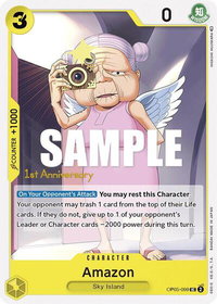 Amazon - Awakening of the New Era: 1st Anniversary Tournament Cards (OP05 ANN) #OP05-099 - Uncommon One Piece Trading Card