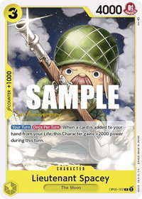 Lieutenant Spacey - Awakening of the New Era: 1st Anniversary Tournament Cards (OP05 ANN) #OP05-107 - Common One Piece Trading Card