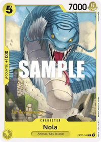 Nola - Awakening of the New Era: 1st Anniversary Tournament Cards (OP05 ANN) #OP05-108 - Common One Piece Trading Card