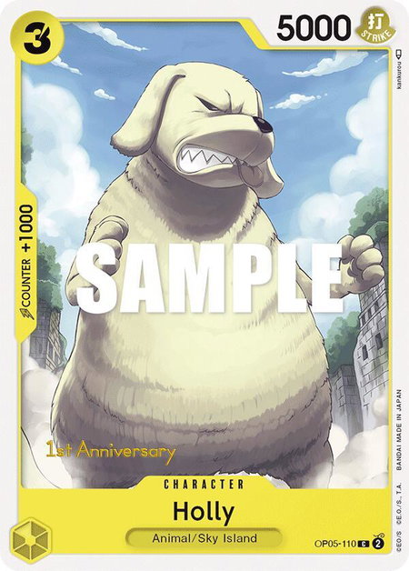 Holly - Awakening of the New Era: 1st Anniversary Tournament Cards One Piece trading card