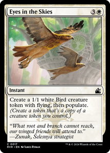 Eyes in the Skies - Ravnica Remastered (RVR) #17 - Common Magic: The Gathering Trading Card