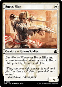 Boros Elite - Ravnica Remastered (RVR) #10 - Common Magic: The Gathering Trading Card