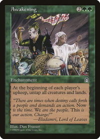 Awakening - Stronghold (STH) #null - Rare Magic: The Gathering Trading Card