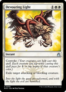Devouring Light - Ravnica Remastered (RVR) #15 - Uncommon Magic: The Gathering Trading Card