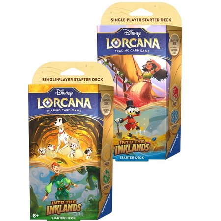 Disney Lorcana: Into the Inklands Starter Deck [Set of 2] - Into the Inklands Disney Lorcana trading card