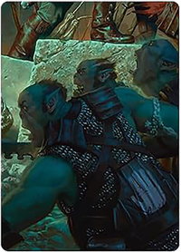 Isengard Unleashed Art Card - Art Series: Universes Beyond: The Lord of the Rings: Tales of Middle-earth (ASLTR) #5 - Special Magic: The Gathering Trading Card