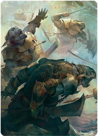 Mists of Lorien Art Card - Art Series: Universes Beyond: The Lord of the Rings: Tales of Middle-earth (ASLTR) #11 - Special Magic: The Gathering Trading Card