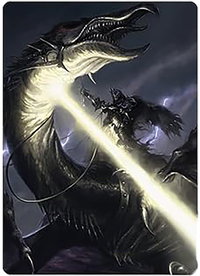 Olorin's Searing Light Art Card - Art Series: Universes Beyond: The Lord of the Rings: Tales of Middle-earth (ASLTR) #13 - Special Magic: The Gathering Trading Card