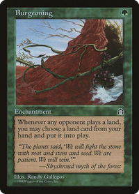 Burgeoning - Stronghold (STH) #null - Rare Magic: The Gathering Trading Card