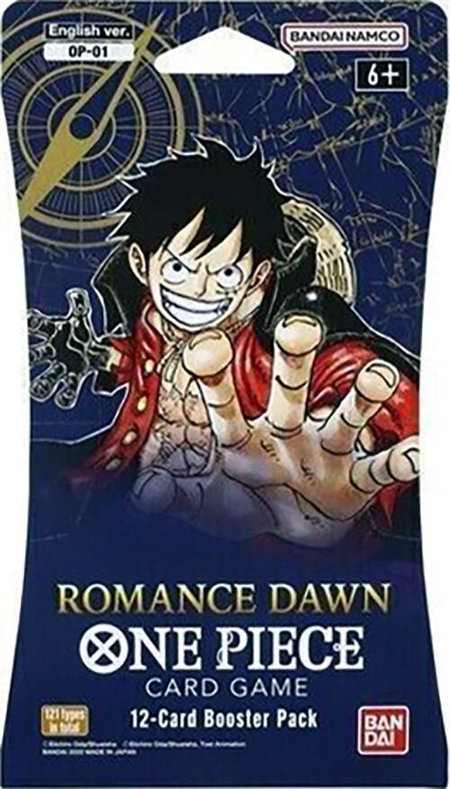 Romance Dawn - Sleeved Booster Pack - Romance Dawn One Piece trading card