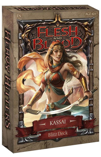 Heavy Hitters Blitz Deck - Kassai - Blitz Deck: Heavy Hitters - Kassai Flesh and Blood trading card