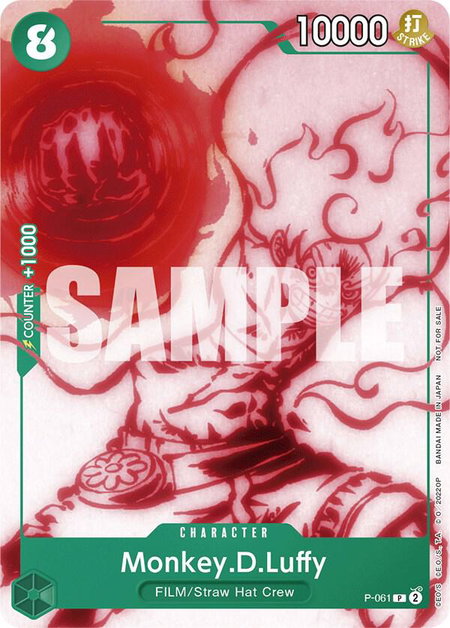 Monkey.D.Luffy (Starter Deck 11: Uta Deck Battle) - One Piece Promotion Cards One Piece trading card