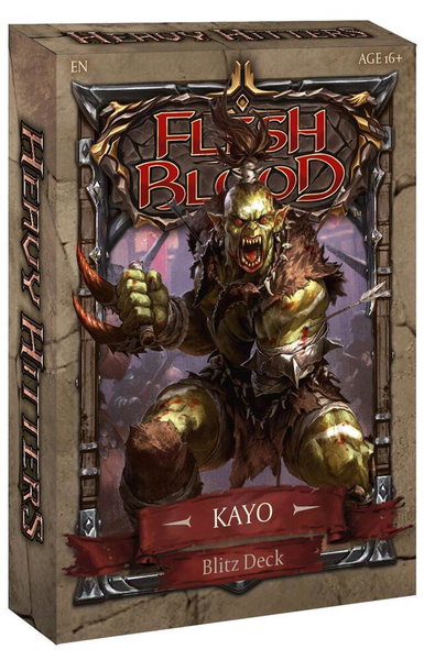 Heavy Hitters Blitz Deck - Kayo - Blitz Deck: Heavy Hitters - Kayo Flesh and Blood trading card