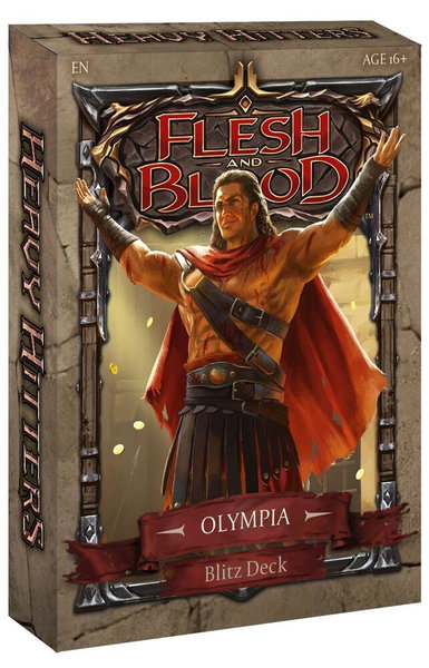 Heavy Hitters Blitz Deck - Olympia - Blitz Deck: Heavy Hitters - Olympia Flesh and Blood trading card