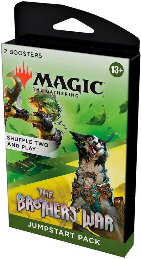 The Brothers' War - Jumpstart Booster Pack (2-Pack) trading card from The Brothers' War The Brothers' War - Jumpstart Booster Pack (2-Pack) - The Brothers' War Magic: The Gathering trading card