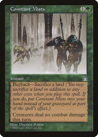 Constant Mists - Stronghold (STH) #null - Uncommon Magic: The Gathering Trading Card