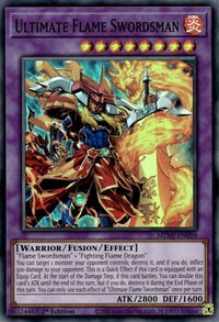 Ultimate Flame Swordsman - Maze of Millennia (MZMI) #MZMI-EN004 - Super Rare YuGiOh Trading Card