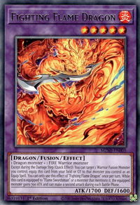 Fighting Flame Dragon - Maze of Millennia (MZMI) #MZMI-EN005 - Rare YuGiOh Trading Card