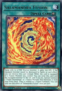 Salamandra Fusion - Maze of Millennia (MZMI) #MZMI-EN007 - Rare YuGiOh Trading Card