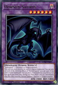Horned Saurus - Maze of Millennia (MZMI) #MZMI-EN013 - Rare YuGiOh Trading Card