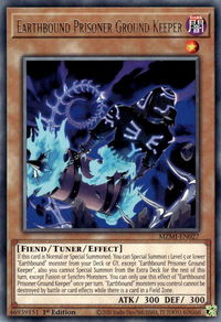 Earthbound Prisoner Ground Keeper - Maze of Millennia (MZMI) #MZMI-EN027 - Rare YuGiOh Trading Card