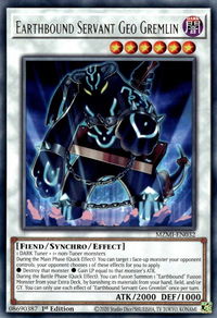 Earthbound Servant Geo Gremlin - Maze of Millennia (MZMI) #MZMI-EN032 - Rare YuGiOh Trading Card