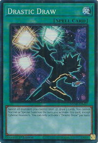 Drastic Draw (CR) - Maze of Millennia (MZMI) #MZMI-EN037 - Collector's Rare YuGiOh Trading Card