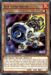Jet Synchron - Maze of Millennia (MZMI) #MZMI-EN044 - Rare YuGiOh Trading Card