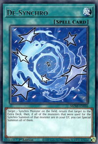 De-Synchro - Maze of Millennia (MZMI) #MZMI-EN046 - Rare YuGiOh Trading Card