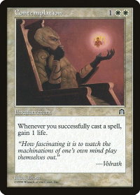 Contemplation - Stronghold (STH) #null - Uncommon Magic: The Gathering Trading Card