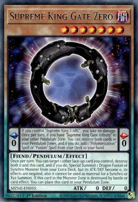 Supreme King Gate Zero - Maze of Millennia (MZMI) #MZMI-EN055 - Rare YuGiOh Trading Card