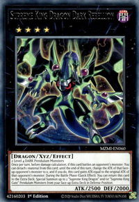 Supreme King Dragon Dark Rebellion - Maze of Millennia (MZMI) #MZMI-EN060 - Rare YuGiOh Trading Card