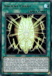 Ancient Chant - Maze of Millennia (MZMI) #MZMI-EN069 - Ultra Rare YuGiOh Trading Card