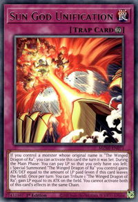 Sun God Unification - Maze of Millennia (MZMI) #MZMI-EN071 - Rare YuGiOh Trading Card