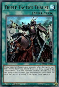 Triple Tactics Thrust - Maze of Millennia (MZMI) #MZMI-EN084 - Ultra Rare YuGiOh Trading Card